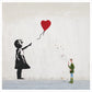 Red Balloon & Bubbles by Chris Ross Williamson