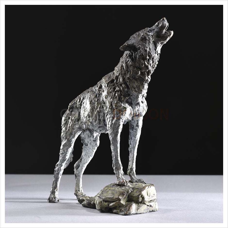 Contemporary Bronze, Stainless Steel, and Hallmarked Silver sculpture ...