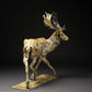 Will Montgomery Fallow deer bronze sculpture