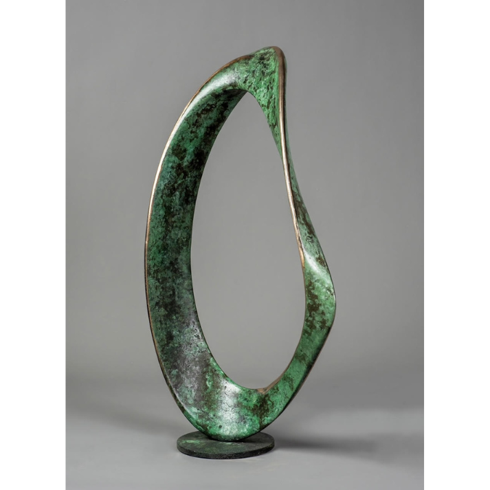 Adam Paddon resized abstract bronze sculpture
