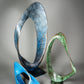 Adam Paddon bronze colour abstract sculptures 