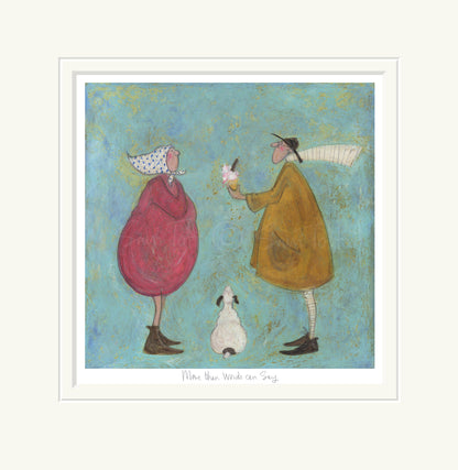 Sam Toft More than words can say mounted artwork