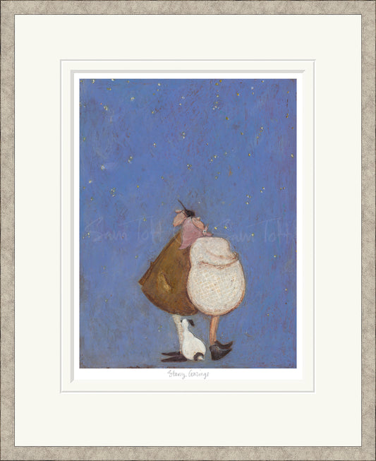 sam Toft starry gazings framed artwork