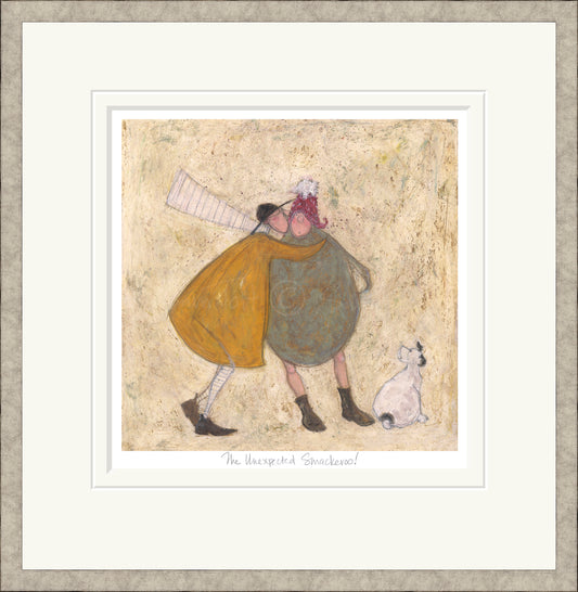 Sam toft the unexpected smackeroo framed