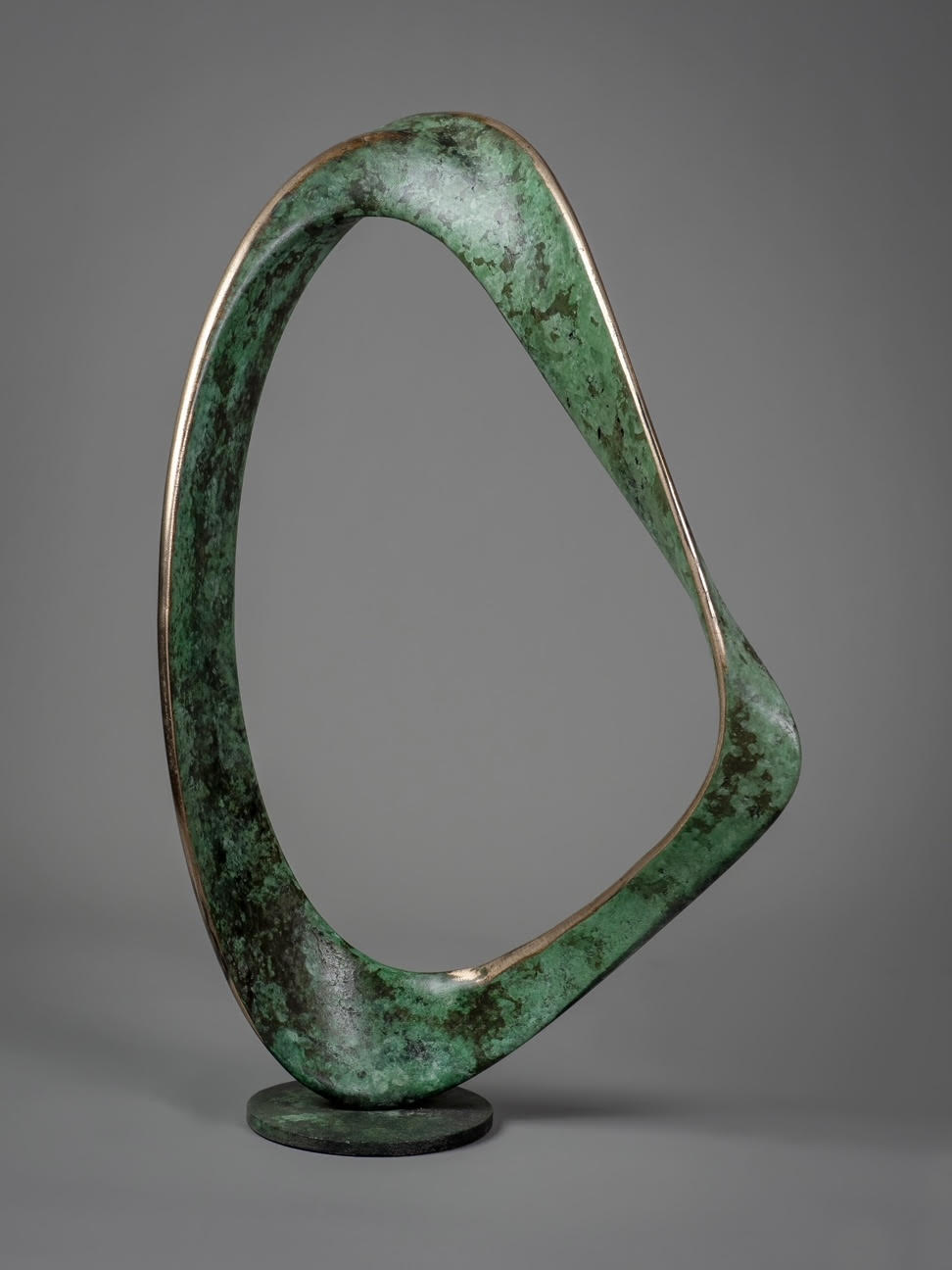 Adam Paddon bronze abstract medium sculpture